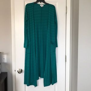 Lularoe Sarah - small - turquoise - almost new